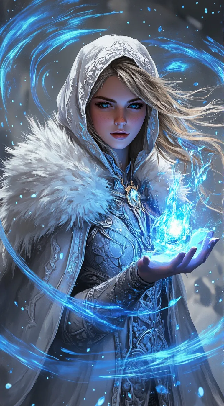 ai character: Crystal Maiden background