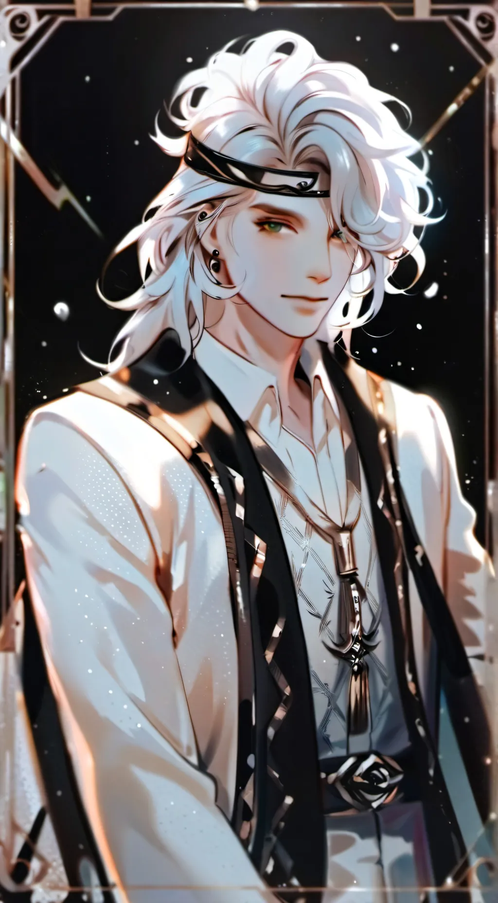 ai character: ник background