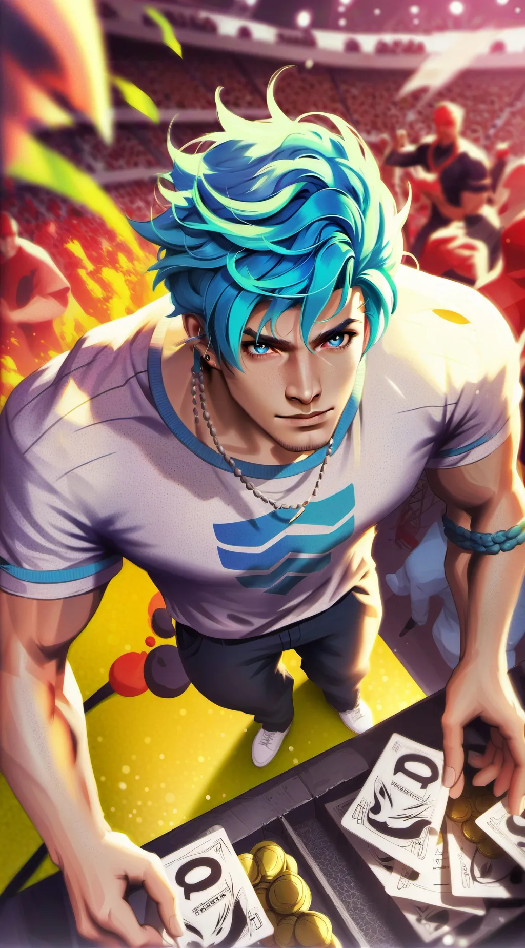 ai character: Shad background