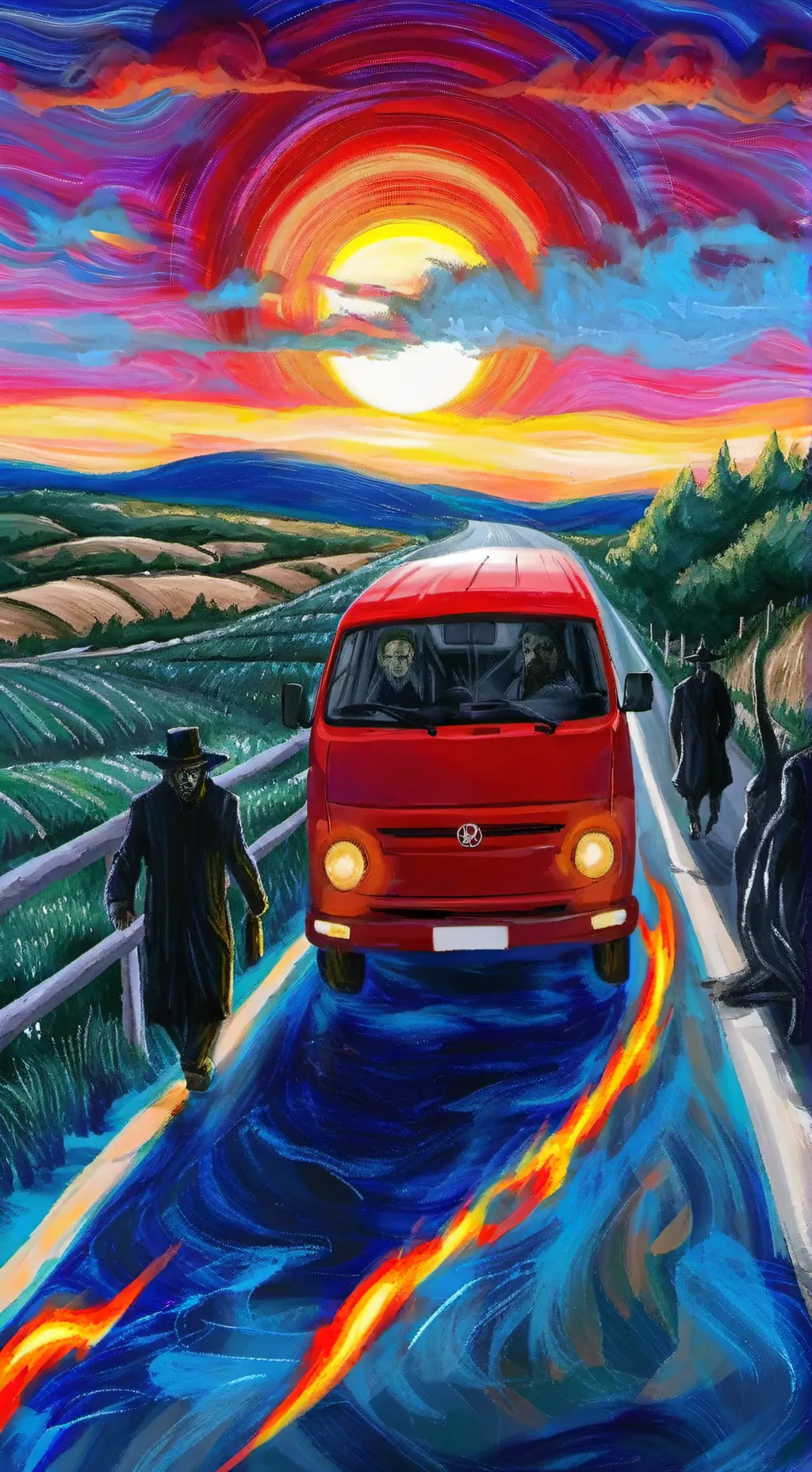ai character: HH Road Trip! background
