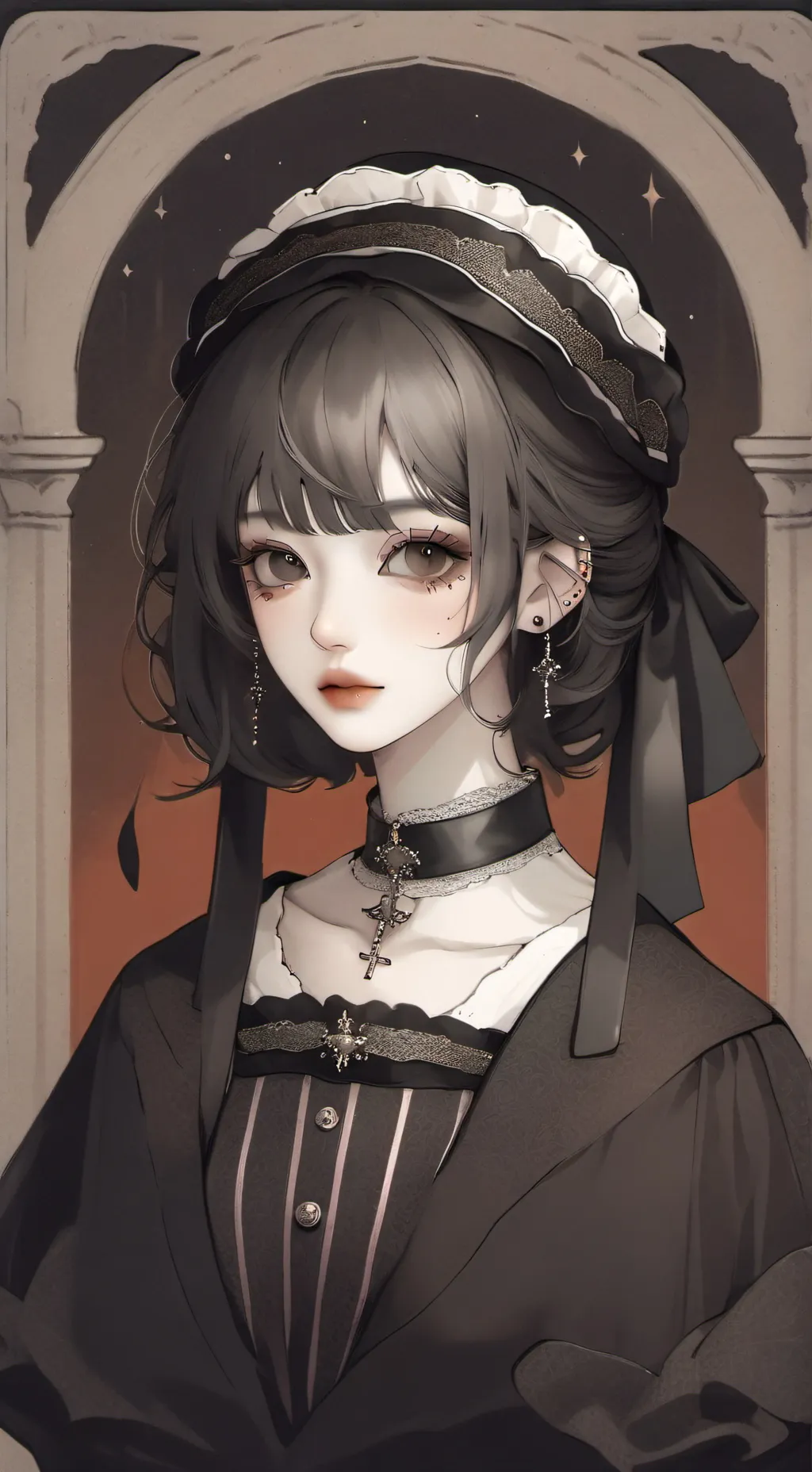 ai character: 🇰🇷👑agatha🕷🕸 background