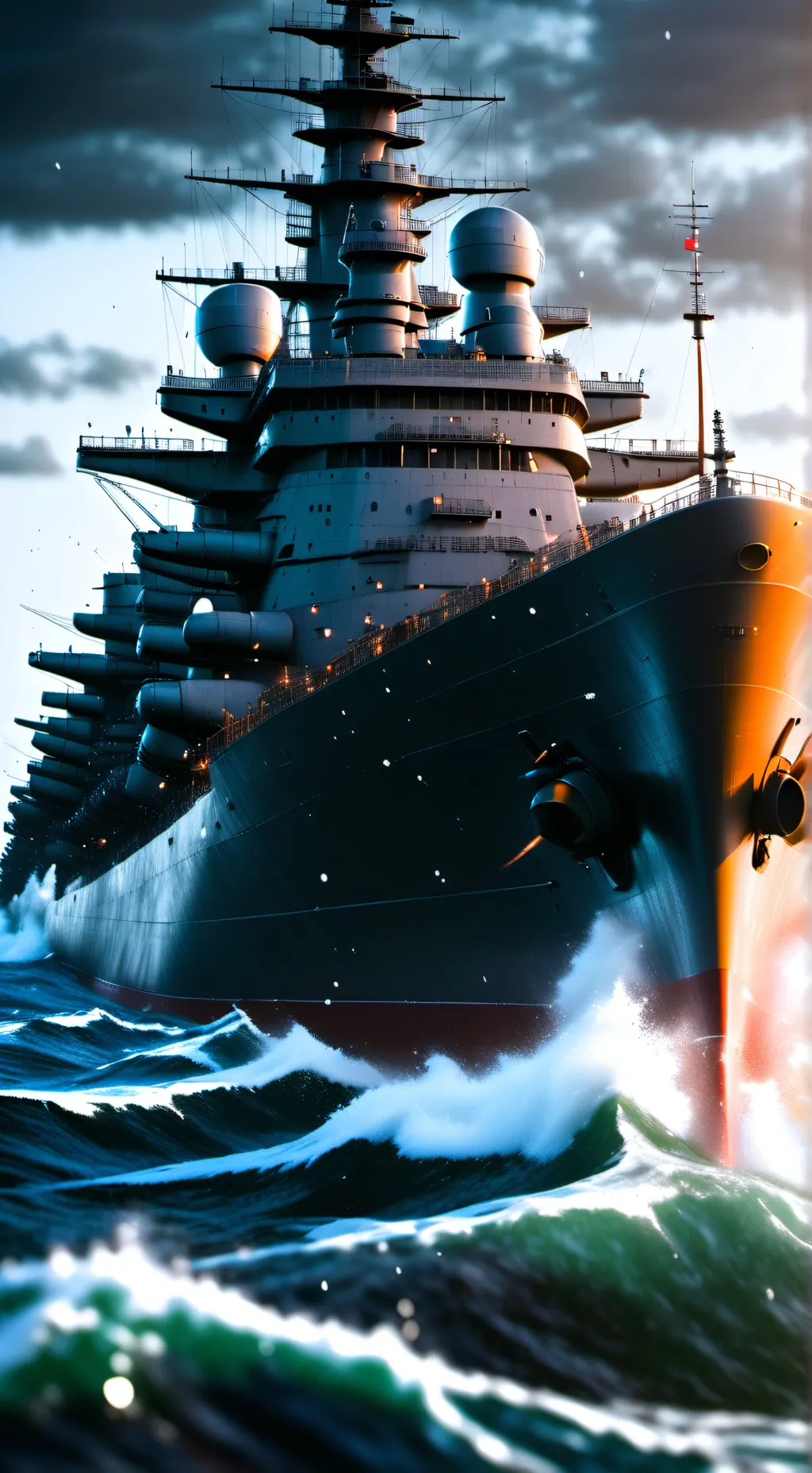 ai character: World of warships background