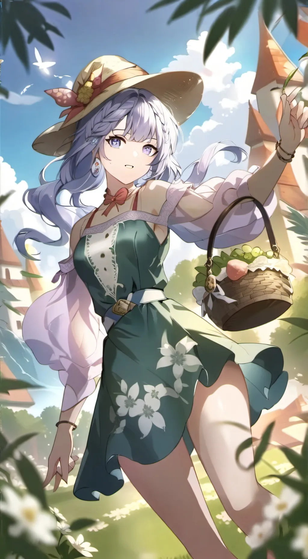 ai character: Lila background