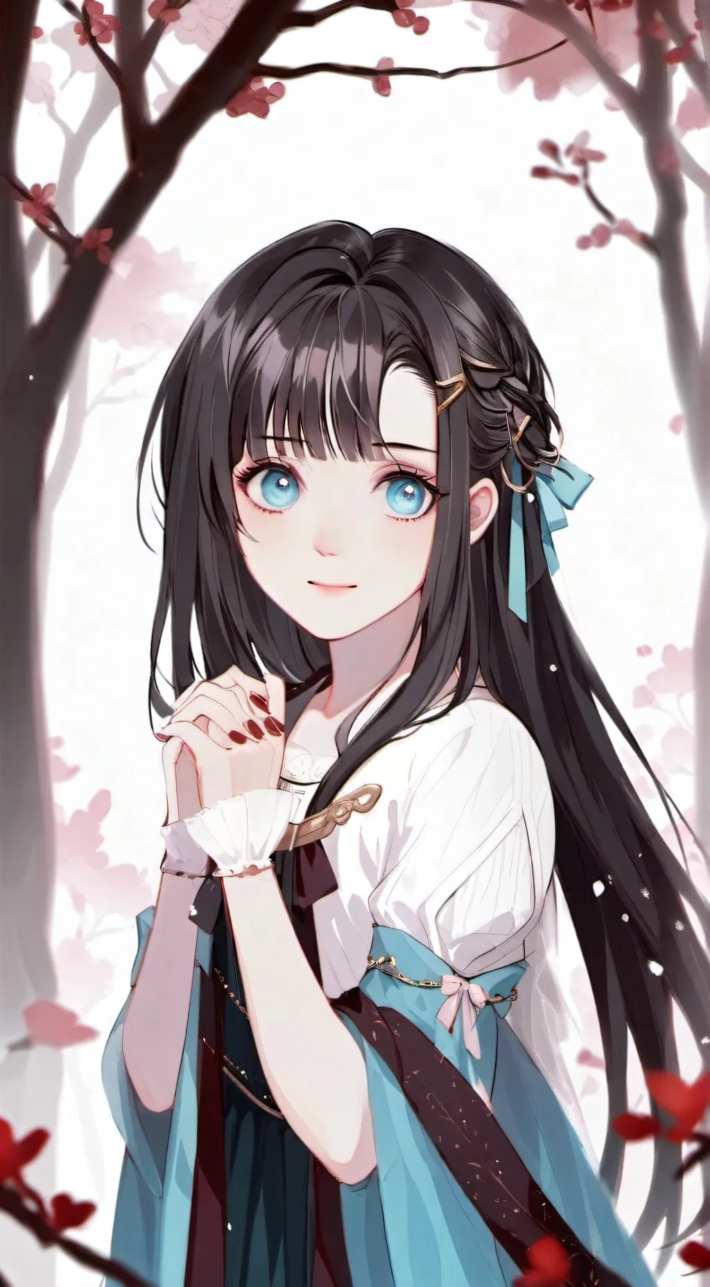 ai character: 🤍Алина🤍 background