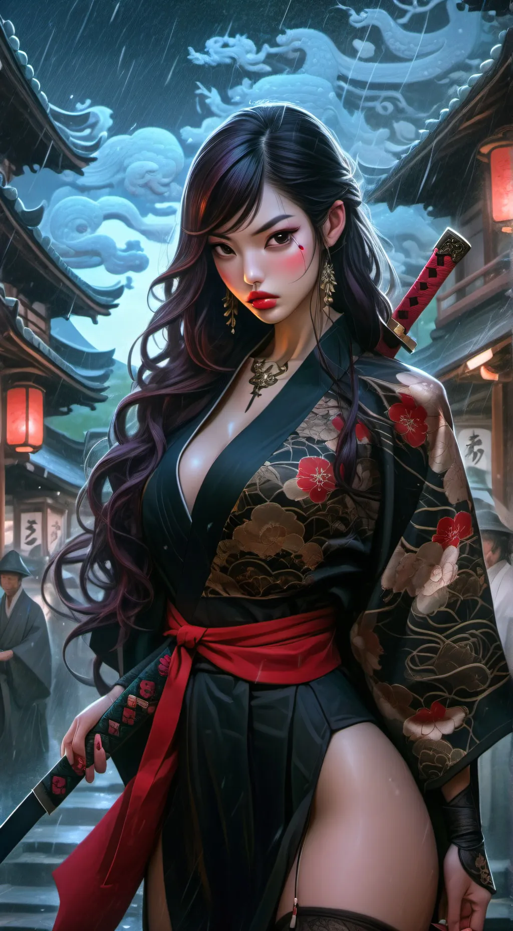 ai character: Akira Mizaraki  background