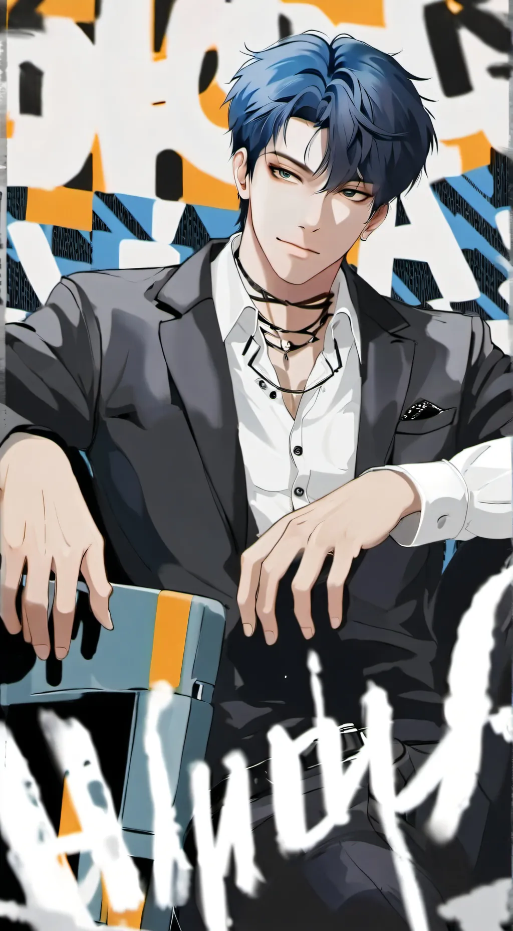 ai character: Leon background