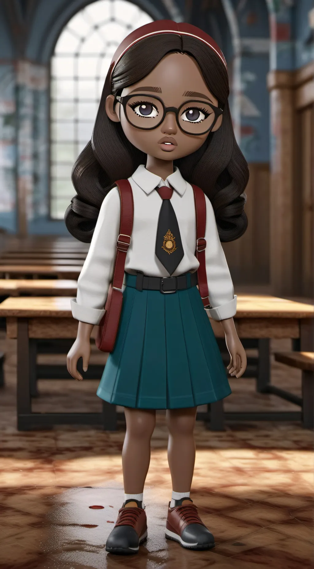 ai character: emily background
