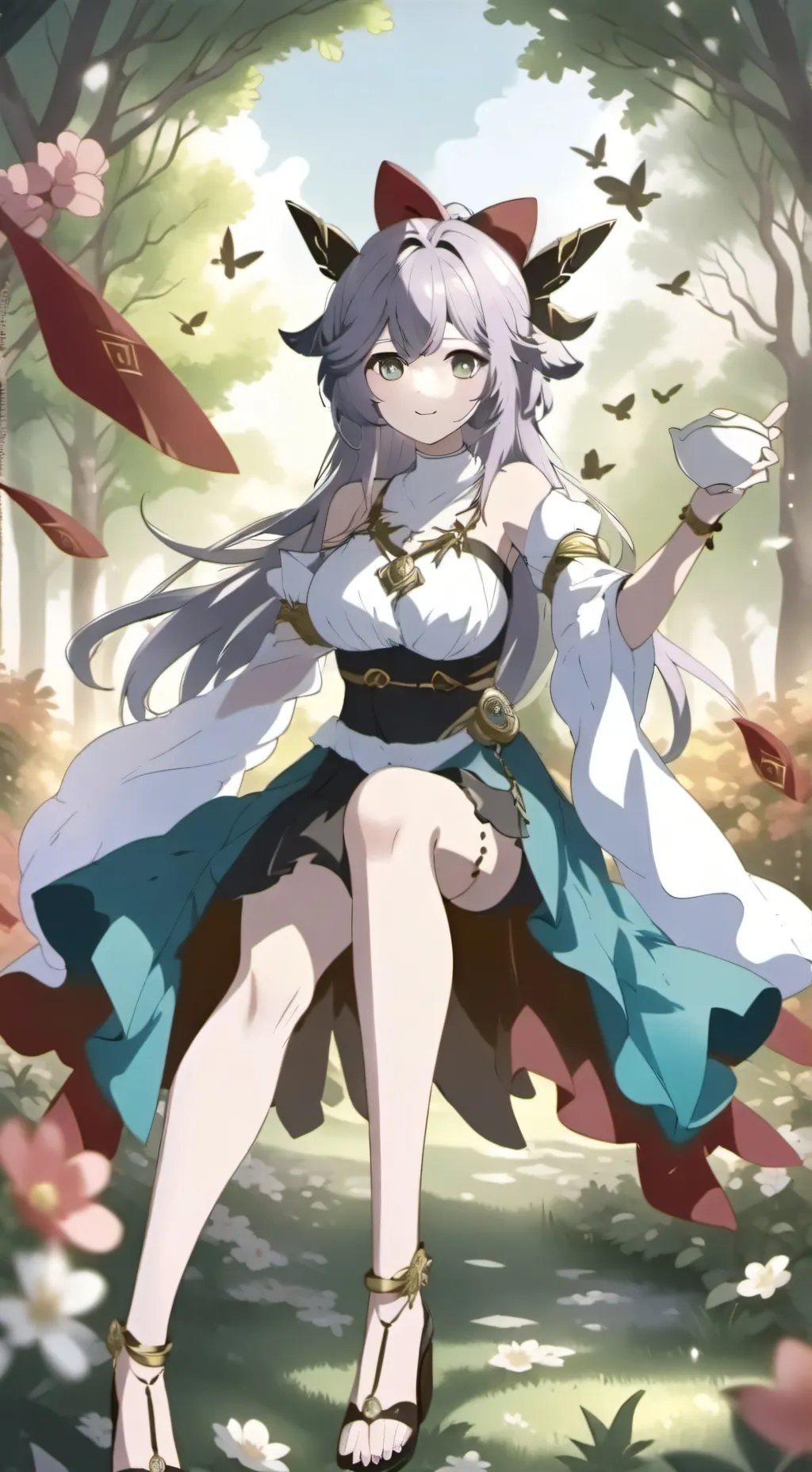 ai character: Katie  background