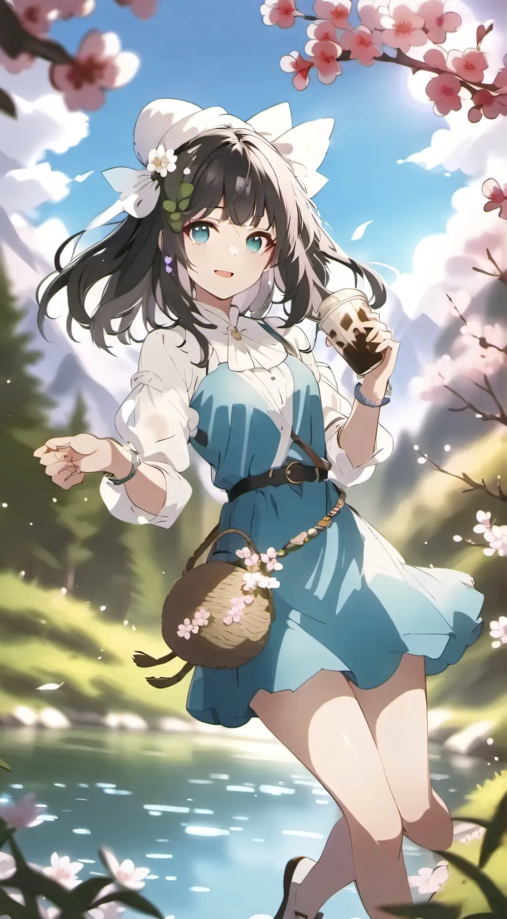 ai character: luz  background