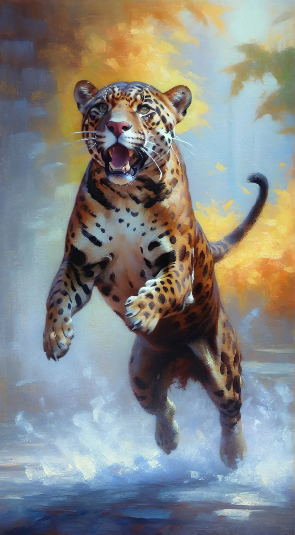 ai character: The zoo background