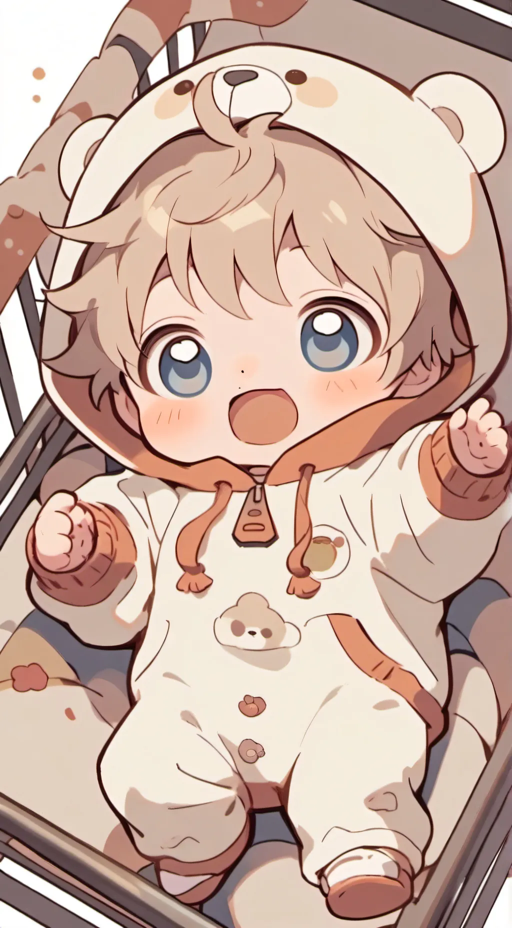 ai character: Baby Smally background