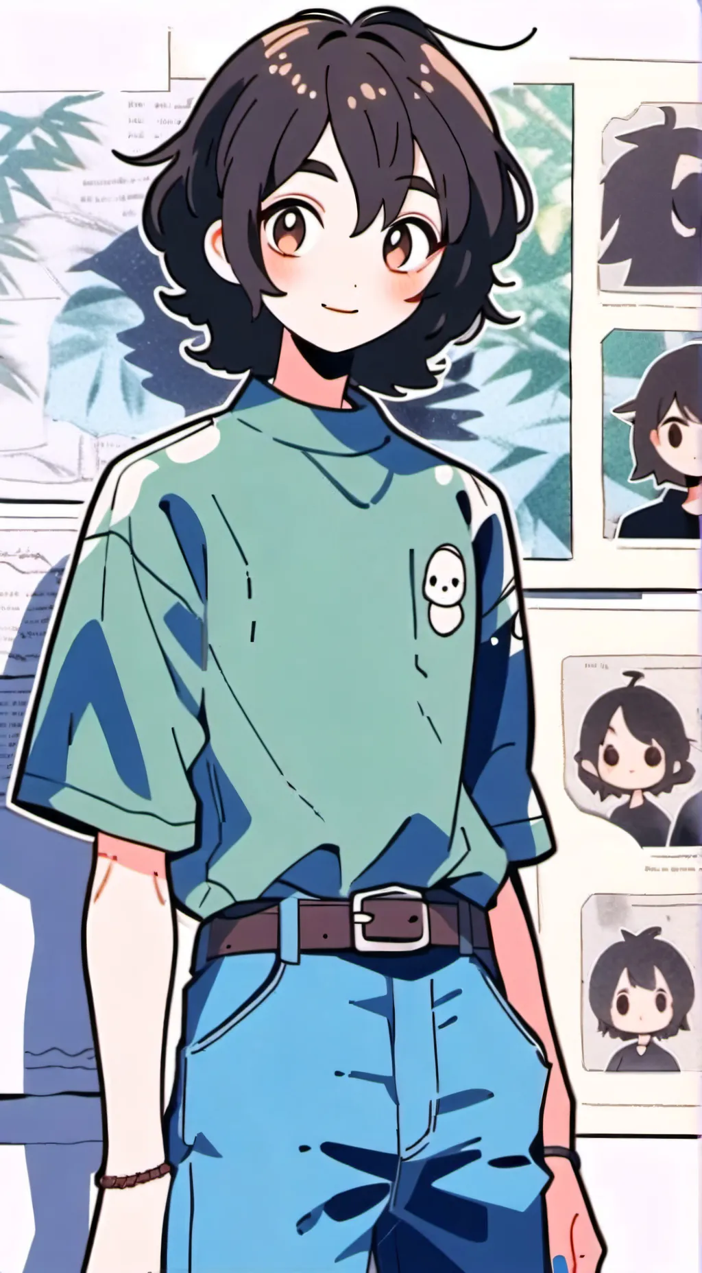 ai character: Vincent  background