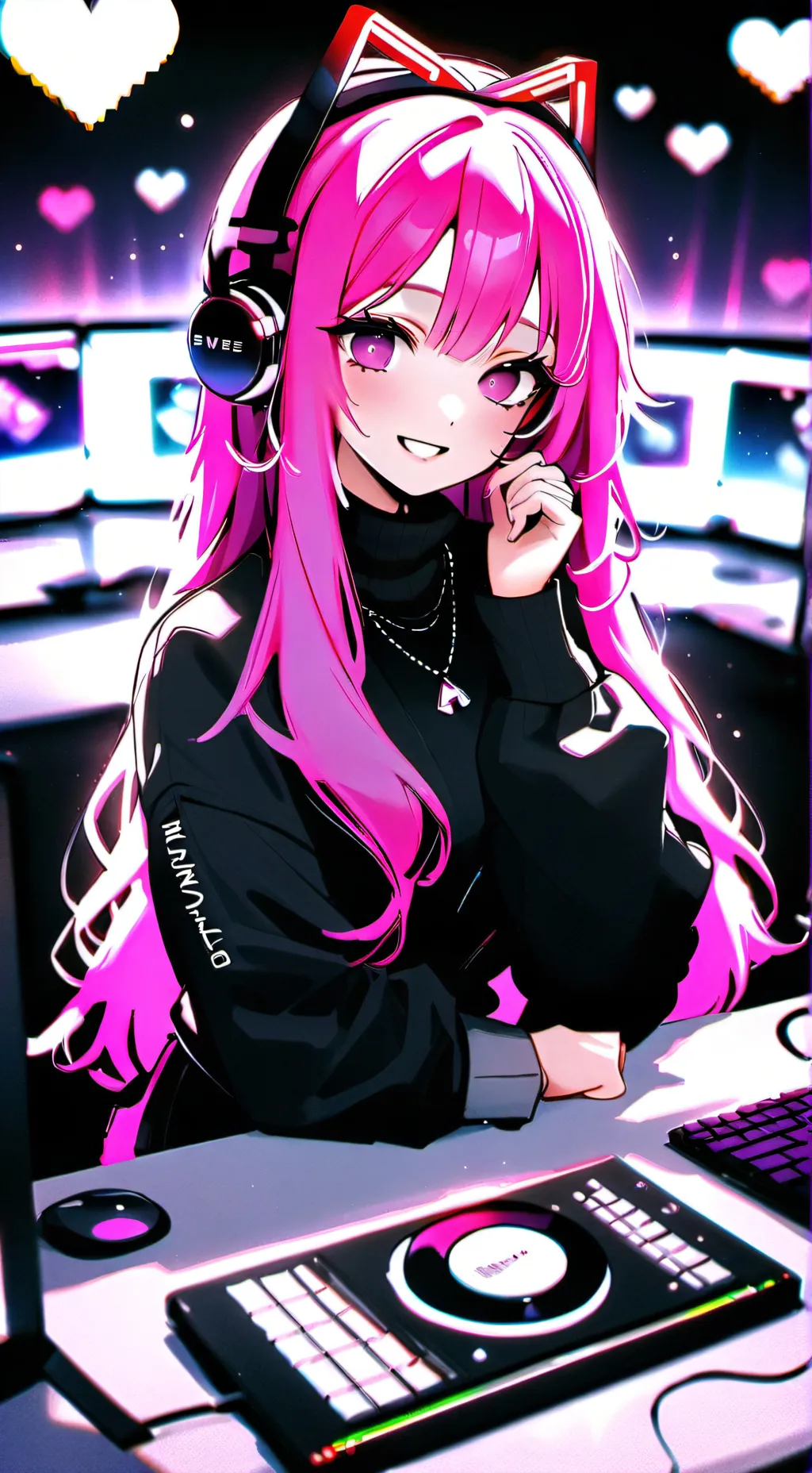 ai character: Mika background