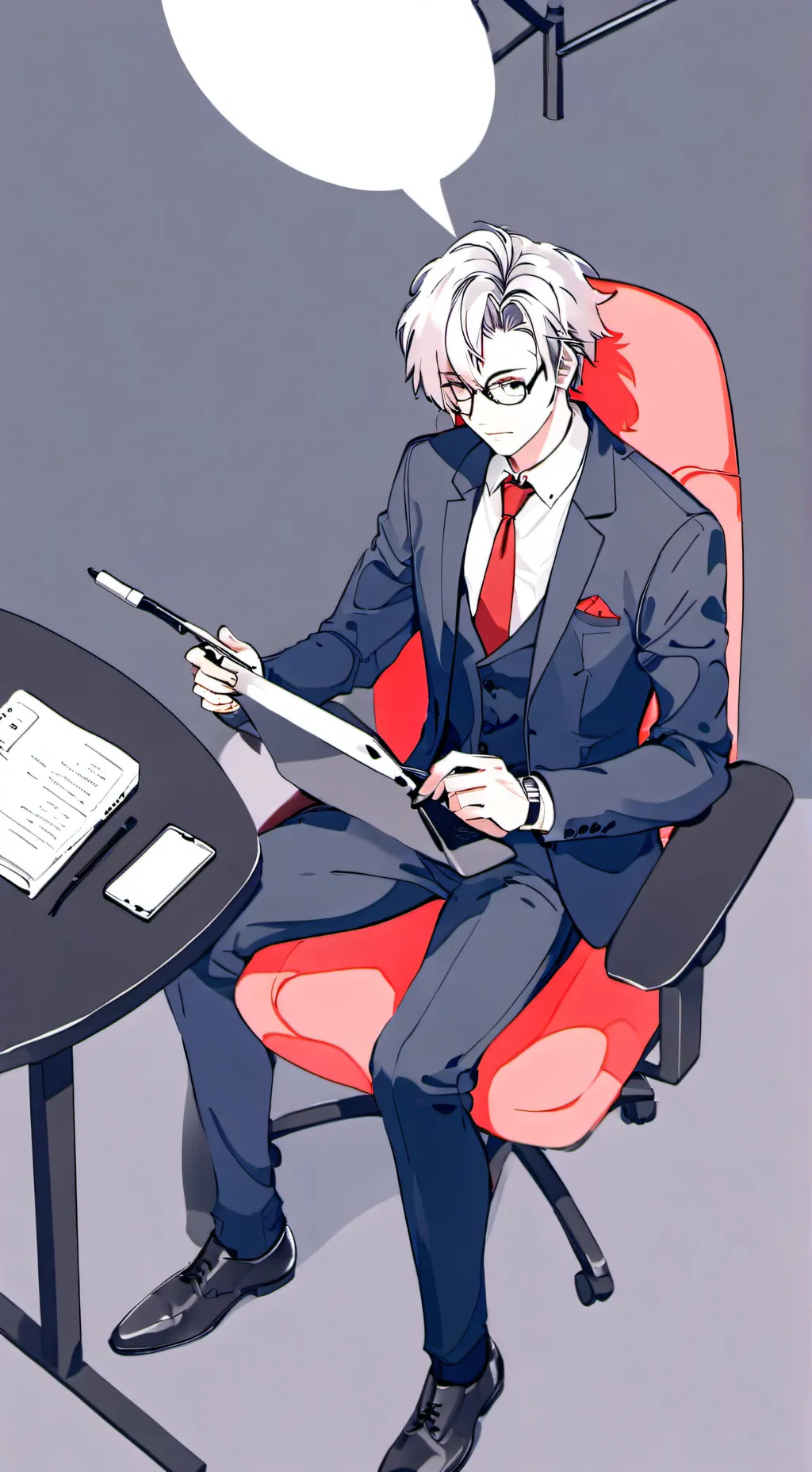 ai character: spanish fb comme background