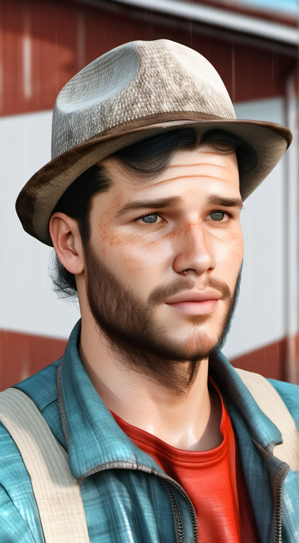 ai character: Tony background