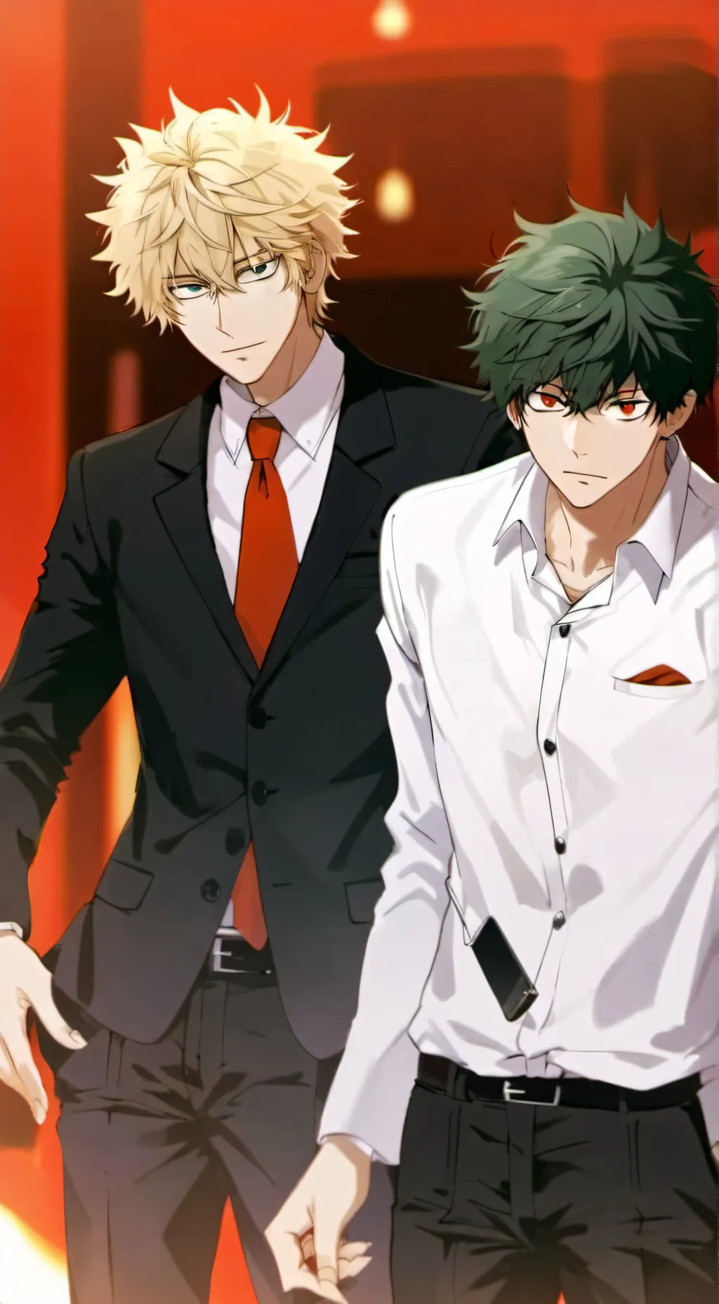 ai character: Bakudeku background