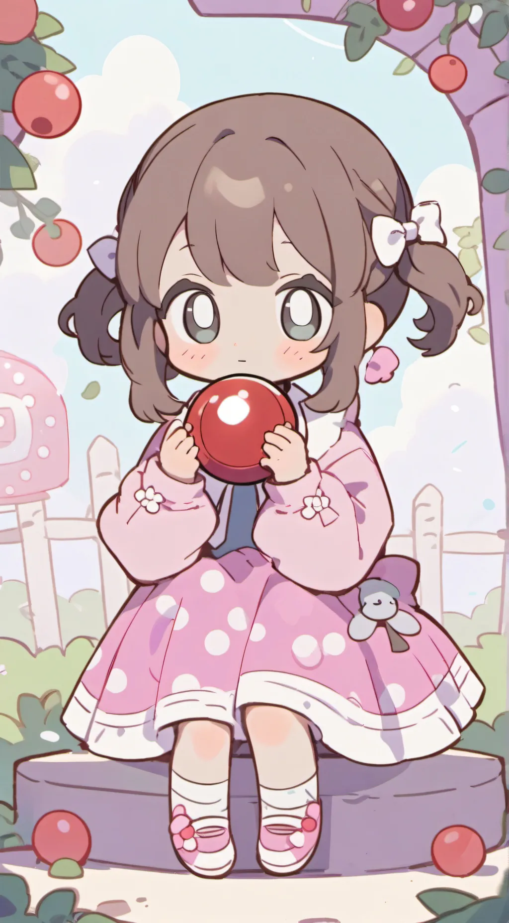 ai character: Luna background
