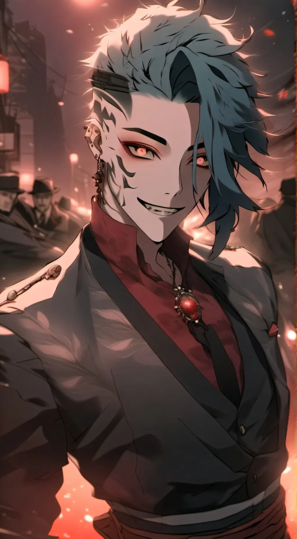 ai character: Tenno  background