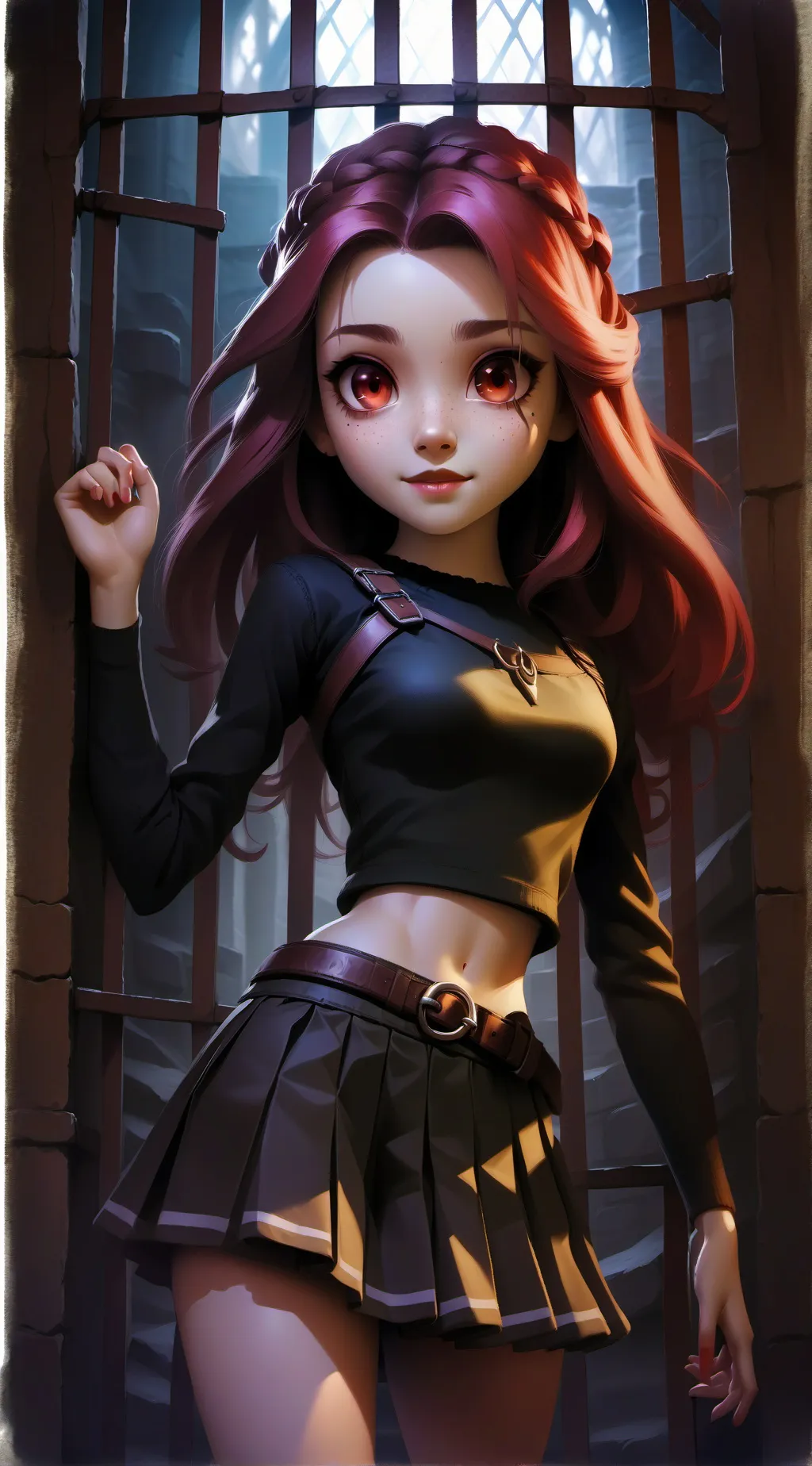 ai character: Raven background