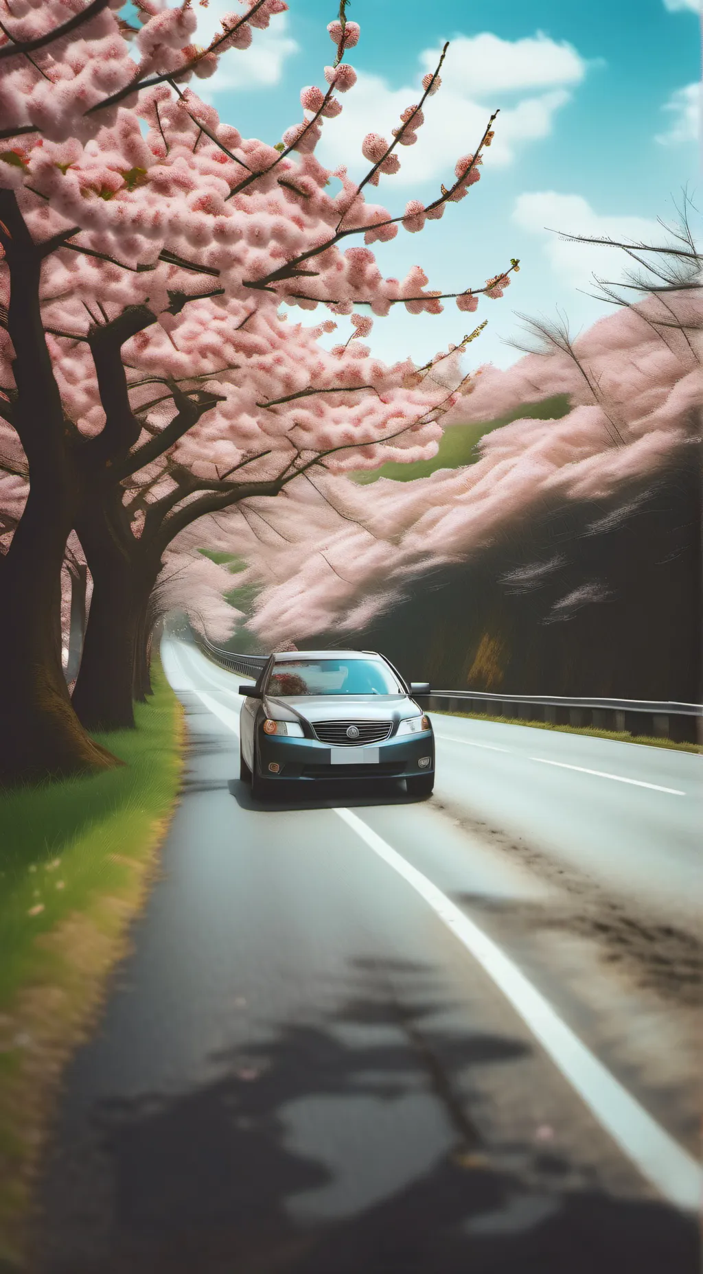 ai character: Hogwarts road trip background