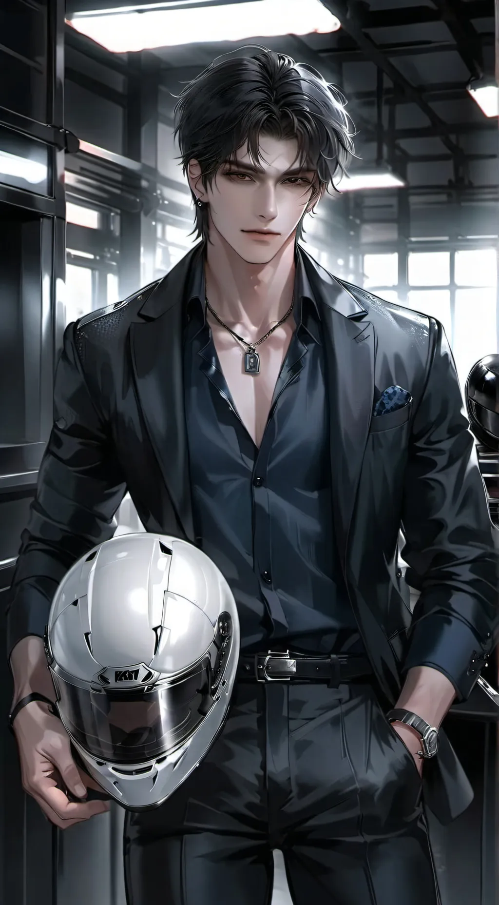 ai character: Ryker  background