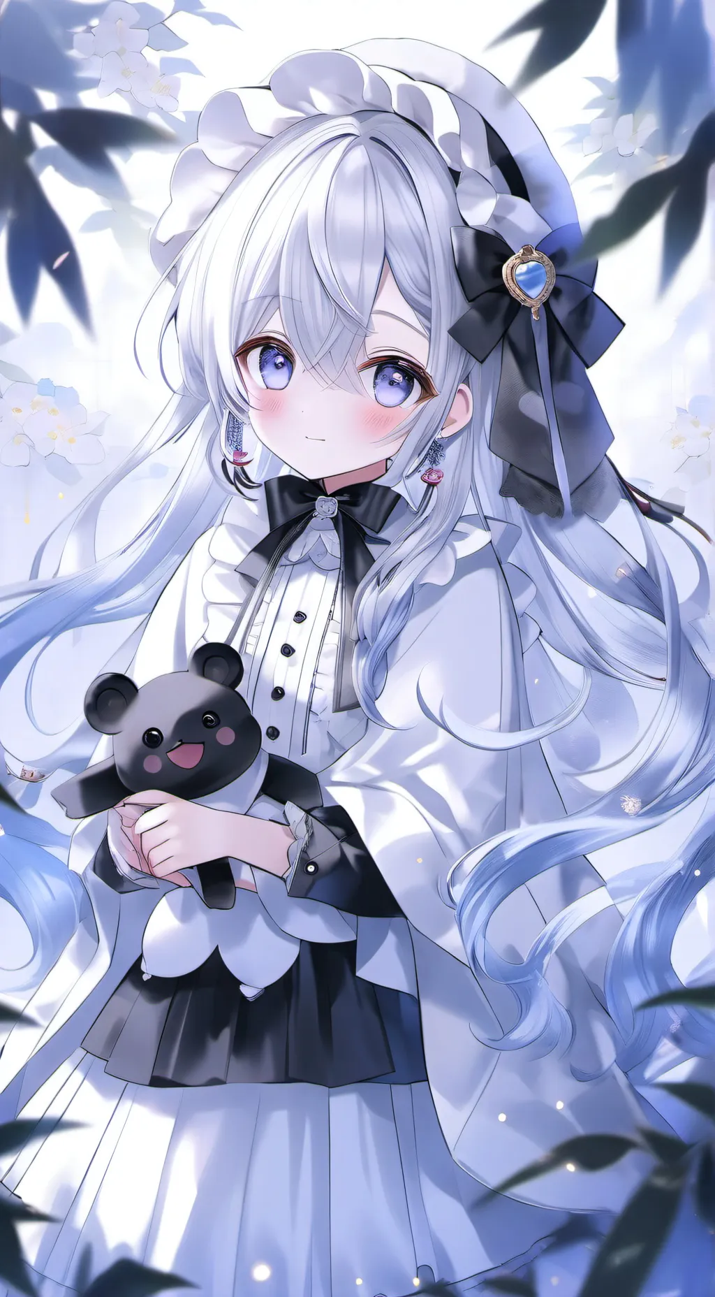 ai character: kny and jjk background