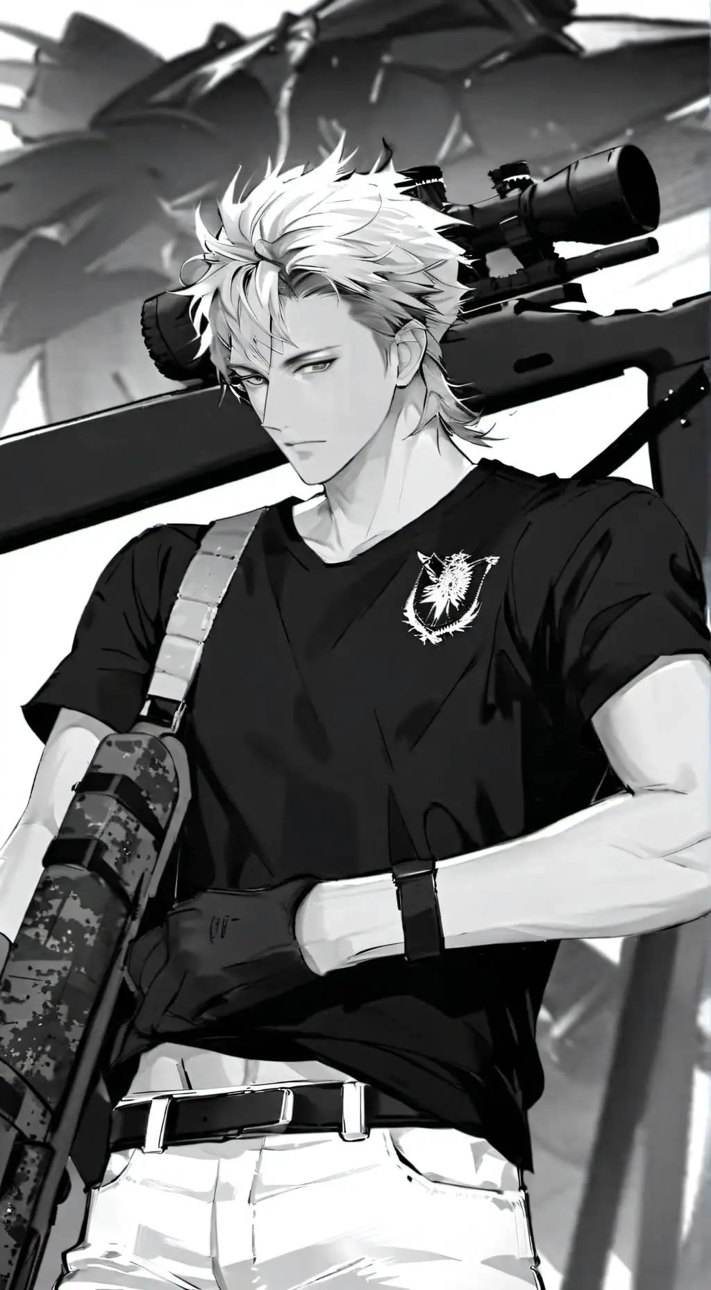 ai character: Caspian young background