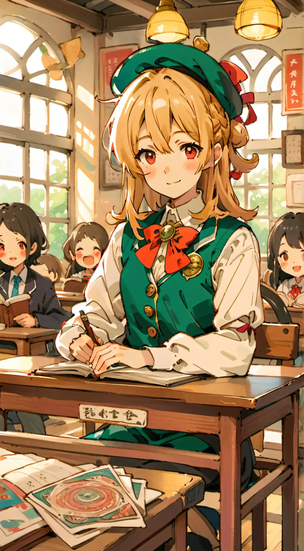 ai character: Mrs Kimberly scot background