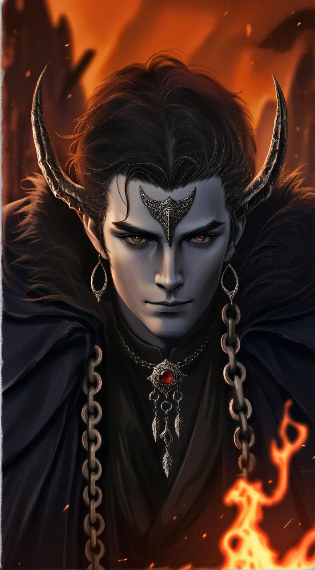 ai character: Justin background