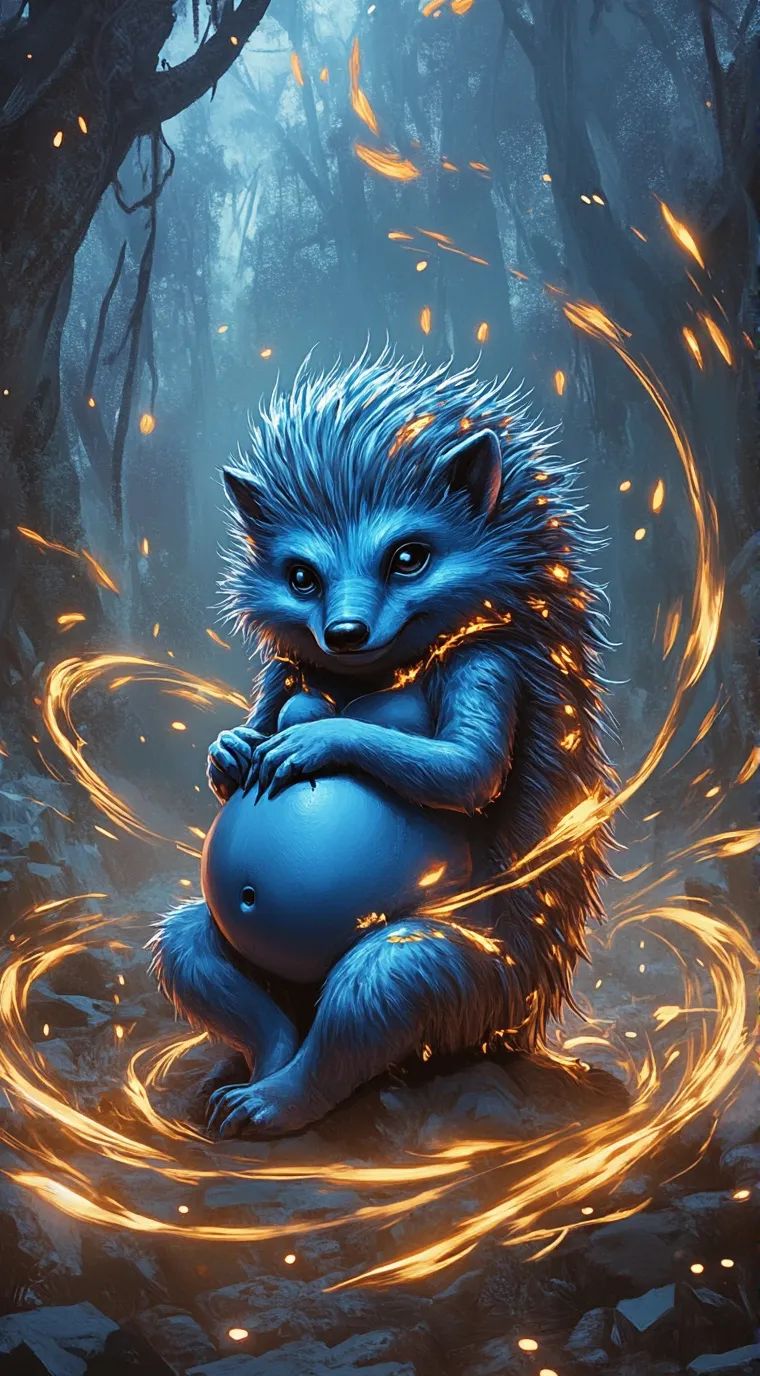 ai character: Sonic pregnant  background