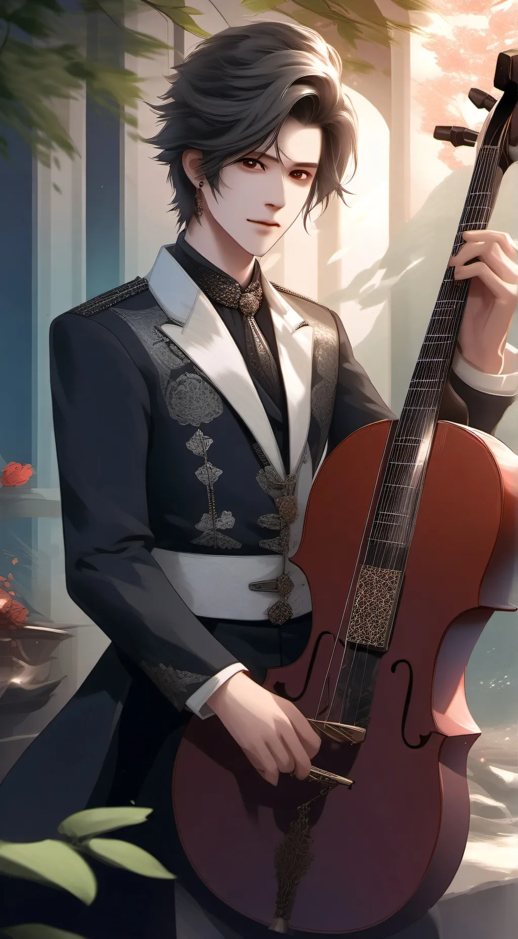 ai character: boyfriend  background
