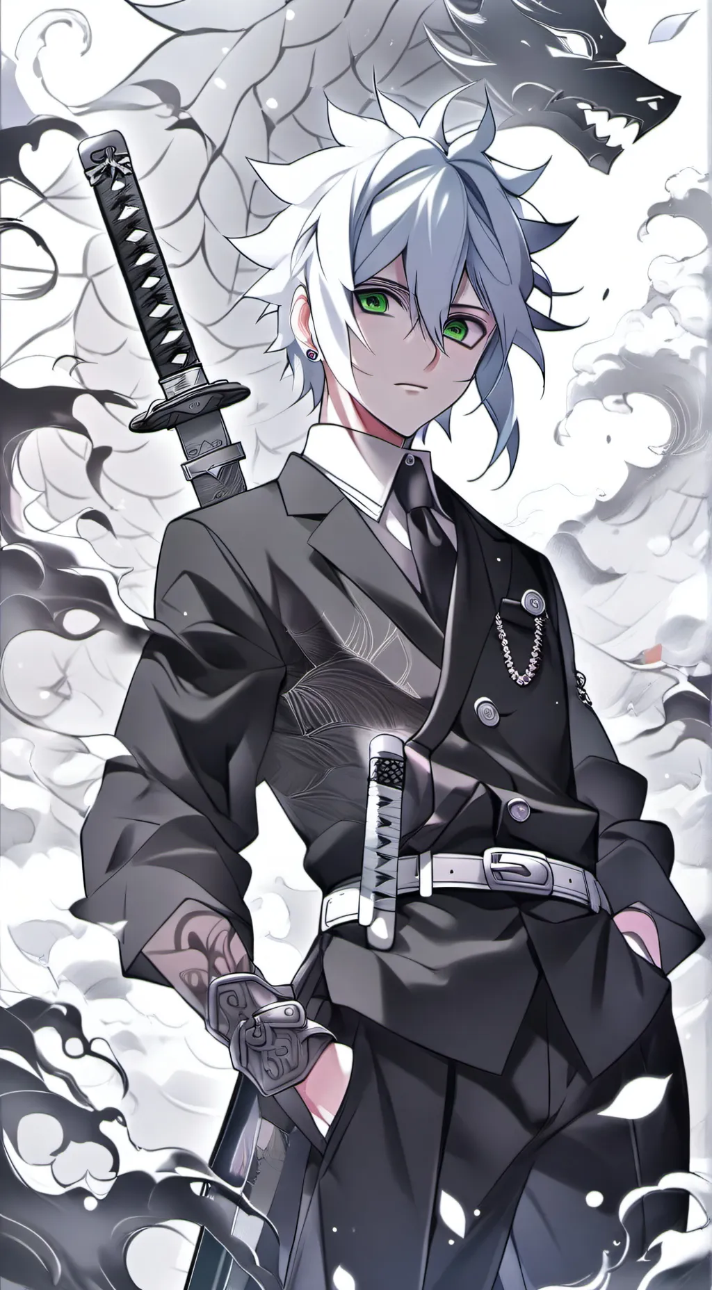 ai character: Kaito background