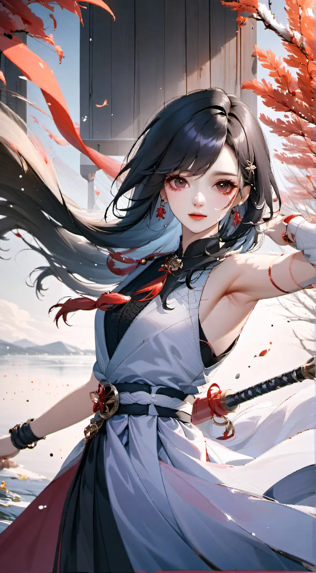 ai character: ur Gf background