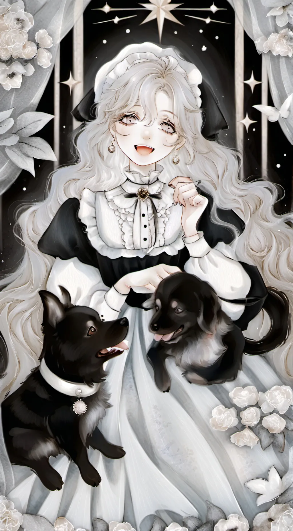 ai character: hashira  background