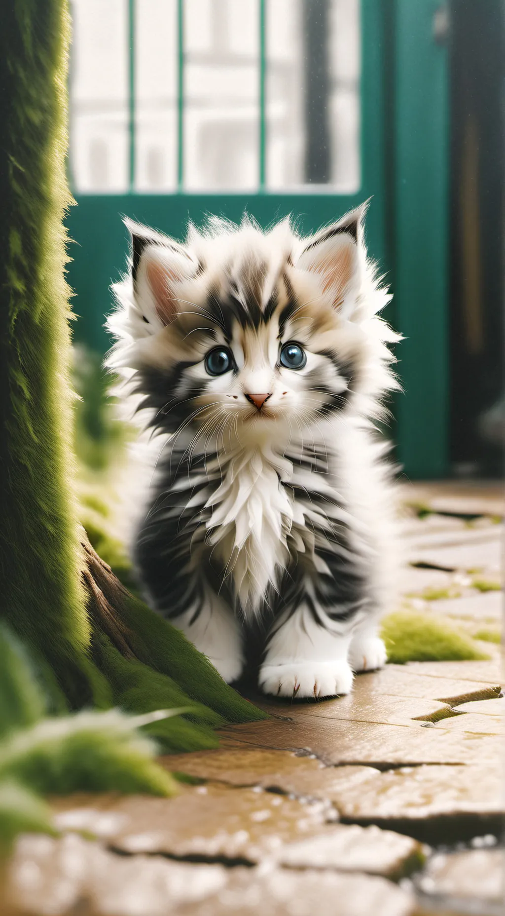 ai character: Kittyy background