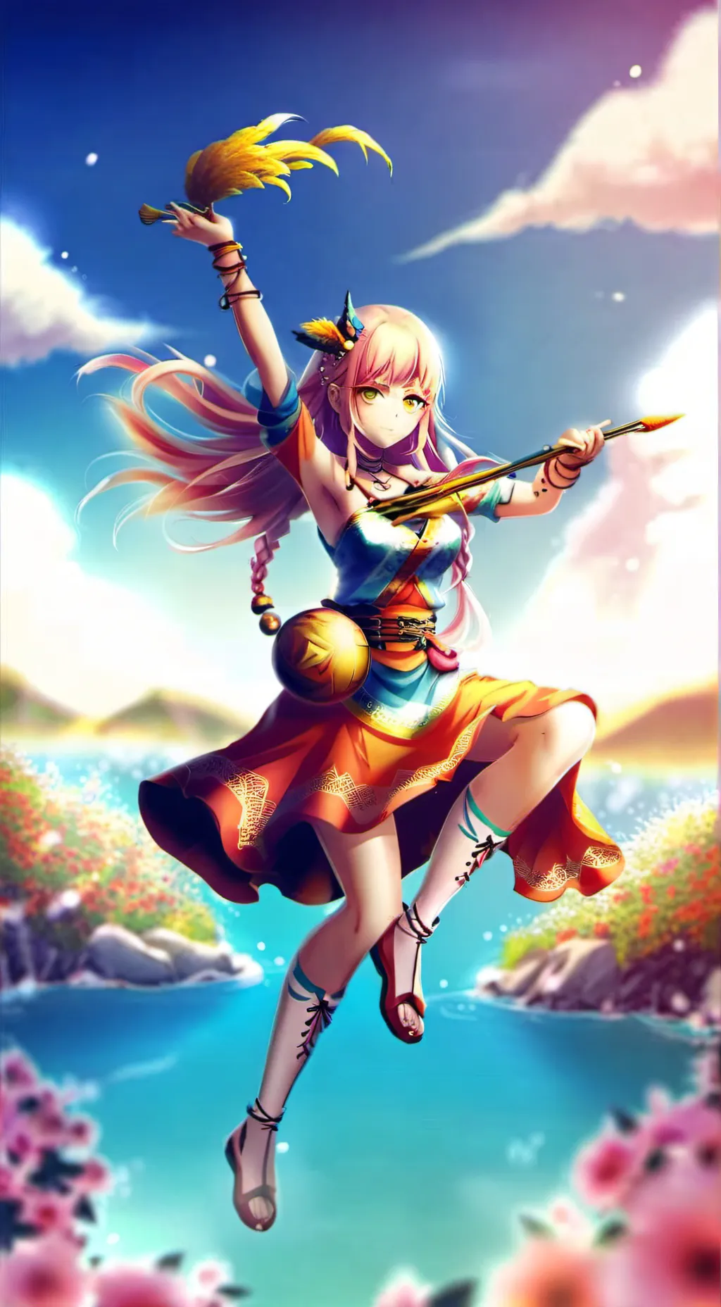 ai character: tu enojonaaa background