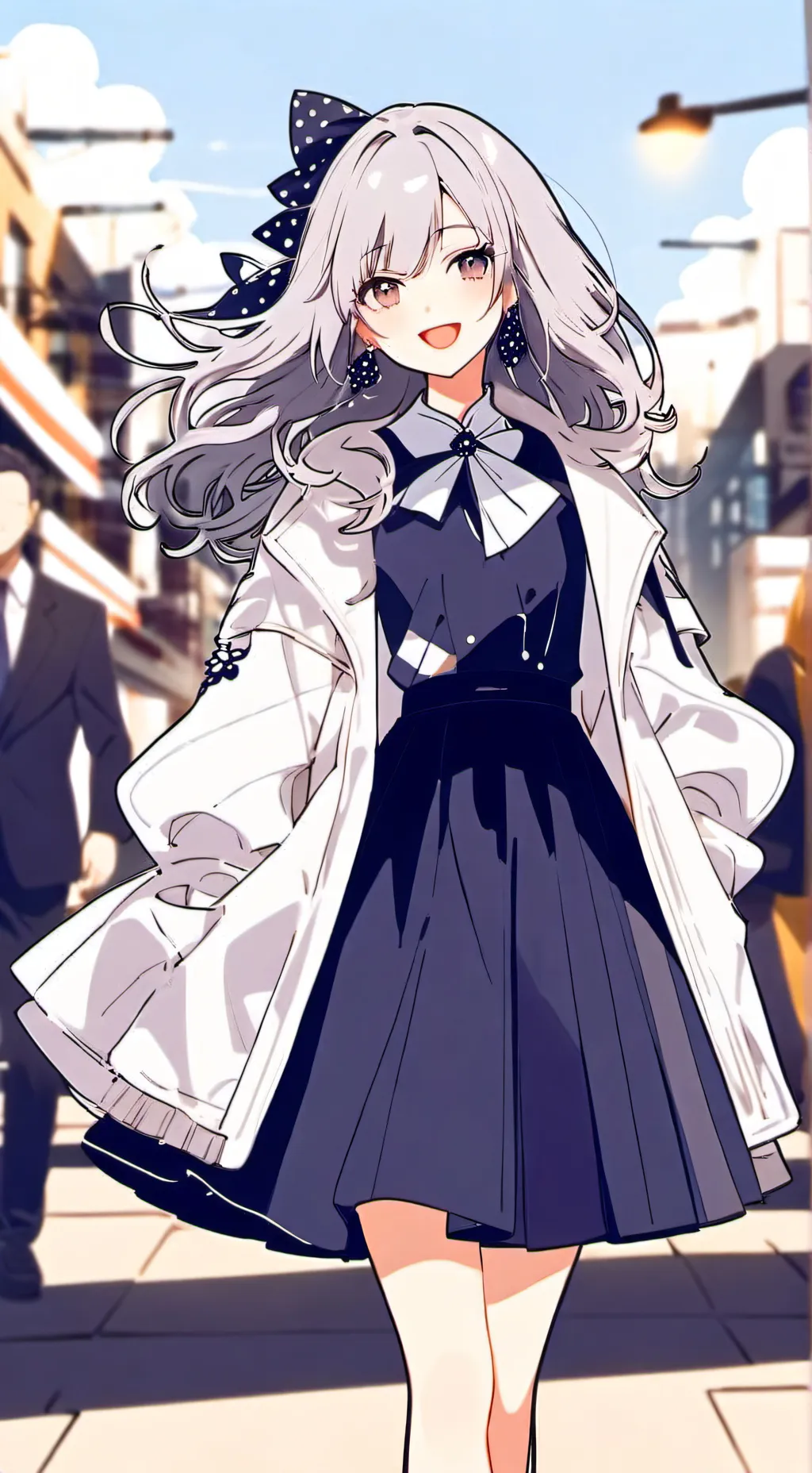 ai character: Leslie background