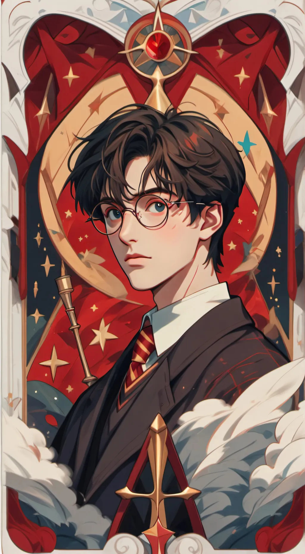 ai character: Harry Potter background