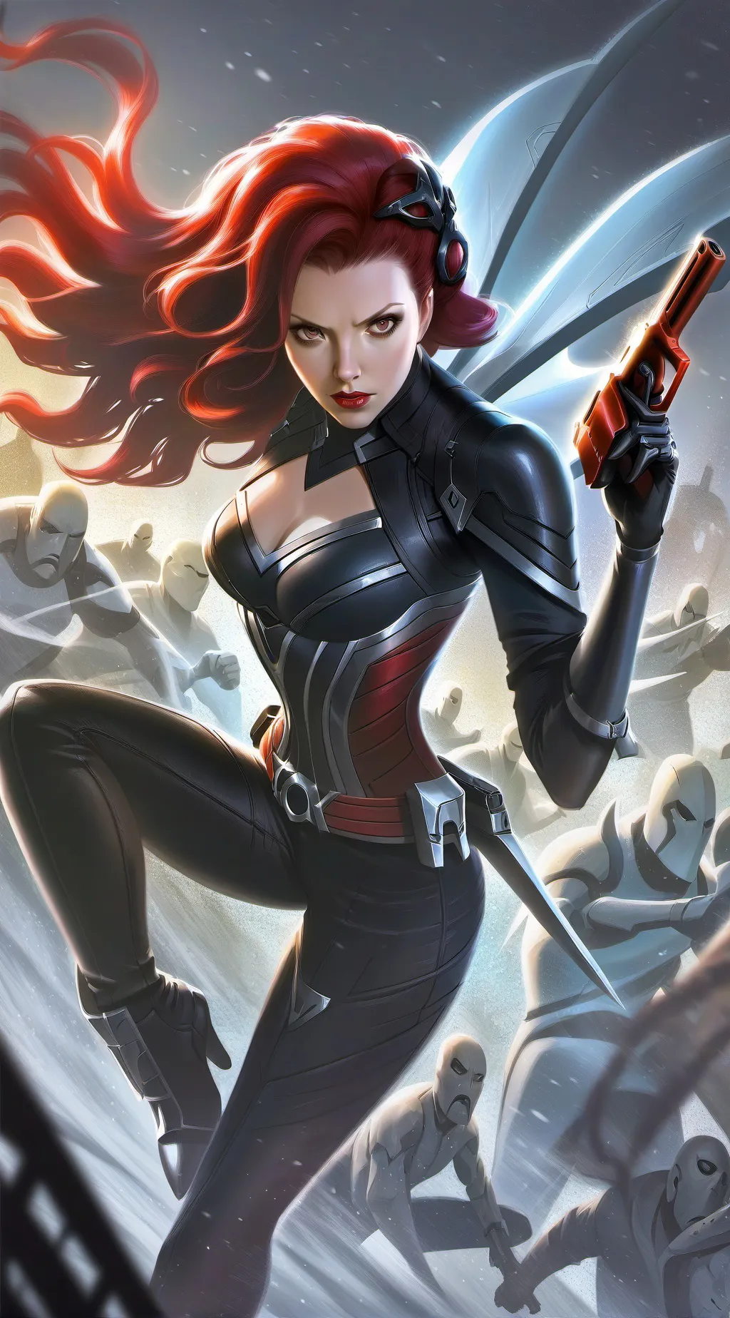 ai character: Natasha Romanoff background