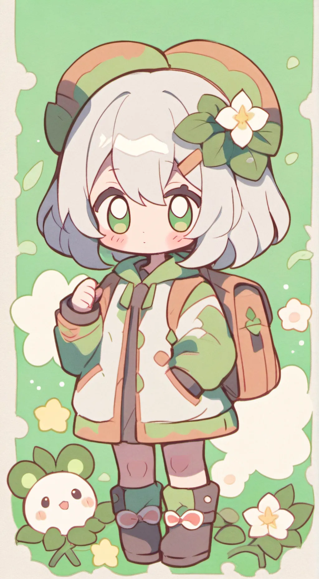 ai character: melissa  background