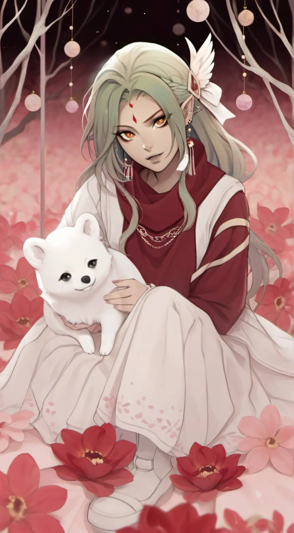 ai character: Lilith Hiung background