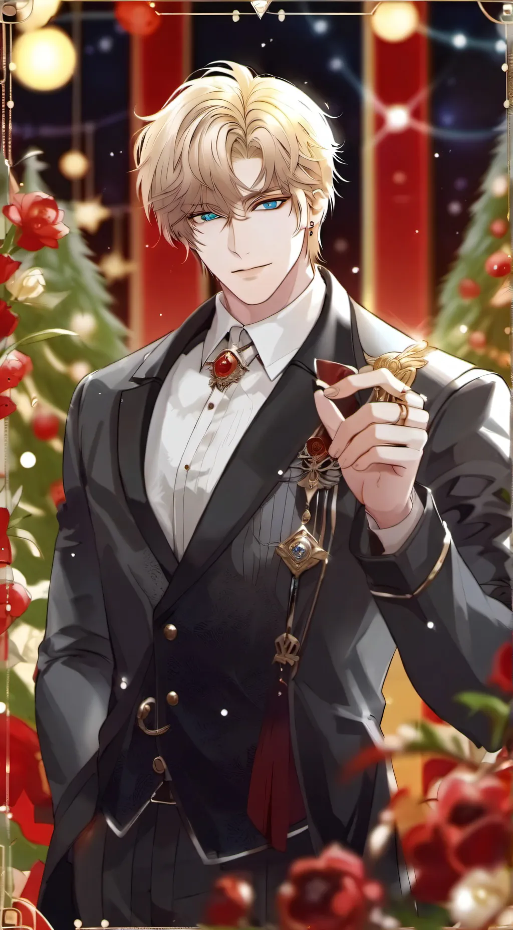 ai character: Leo background