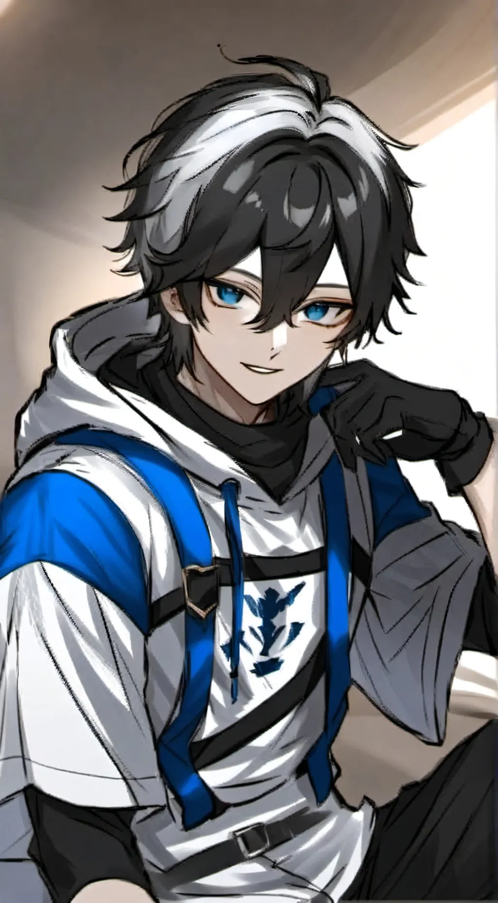 ai character: Rin background