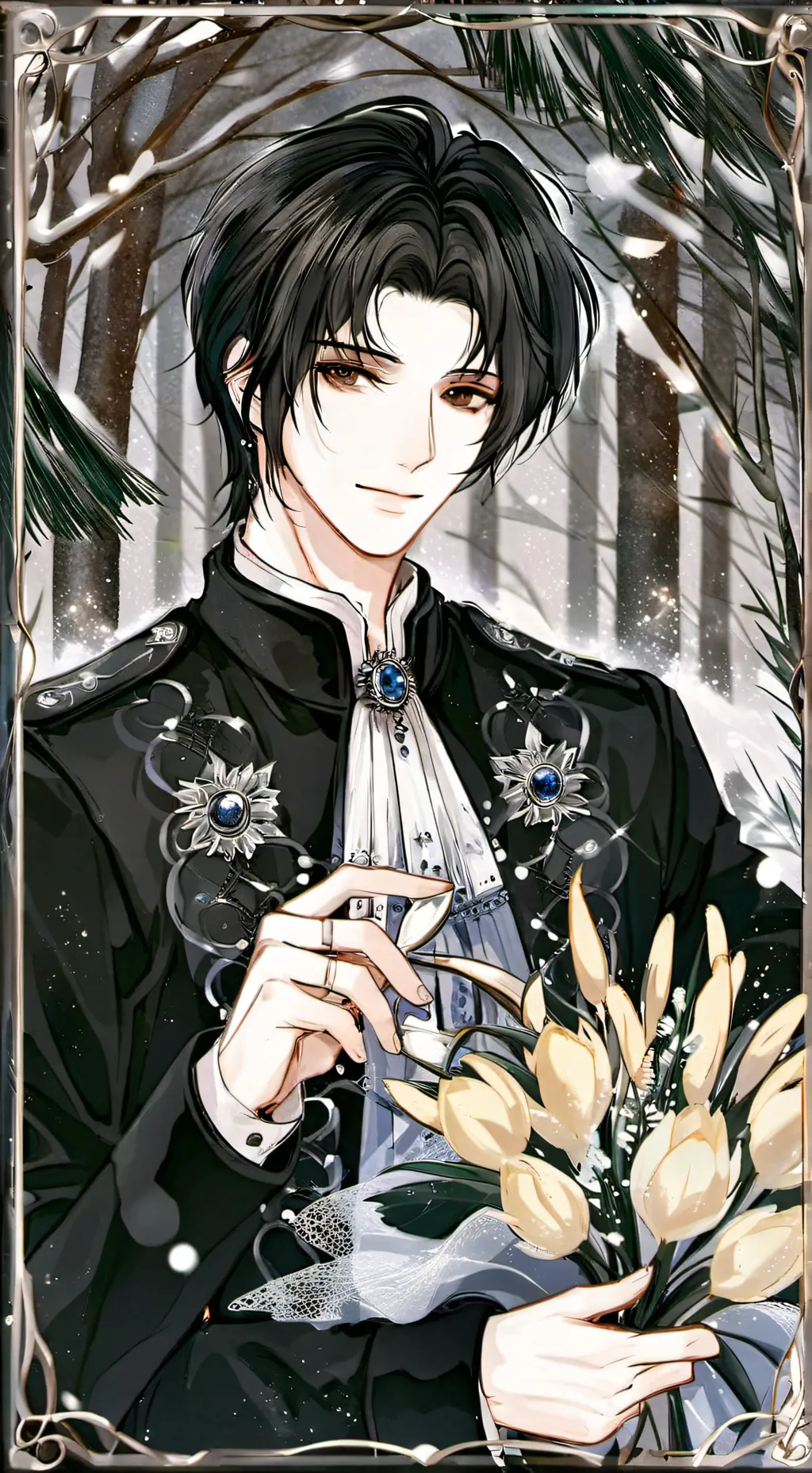 ai character: Саша background