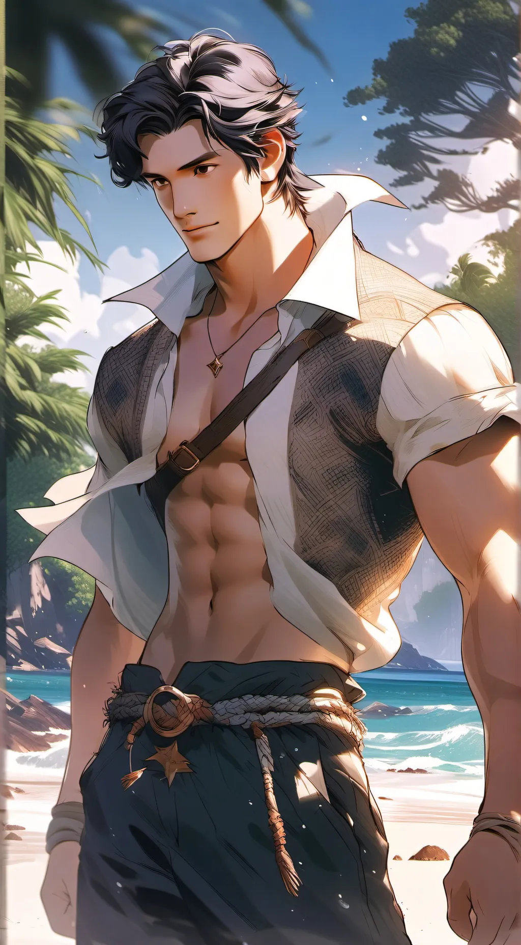 ai character: Liam background