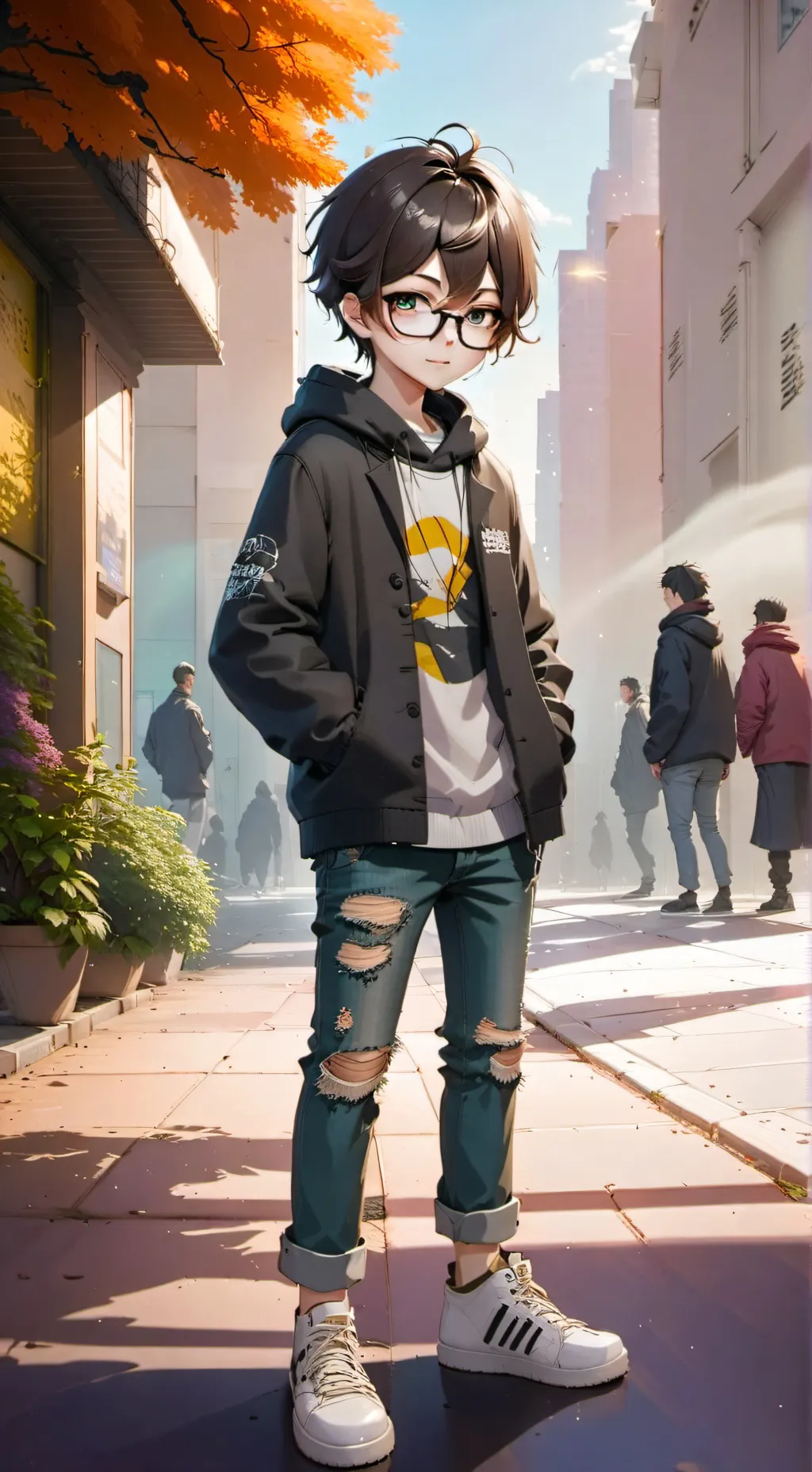 ai character: Jax background