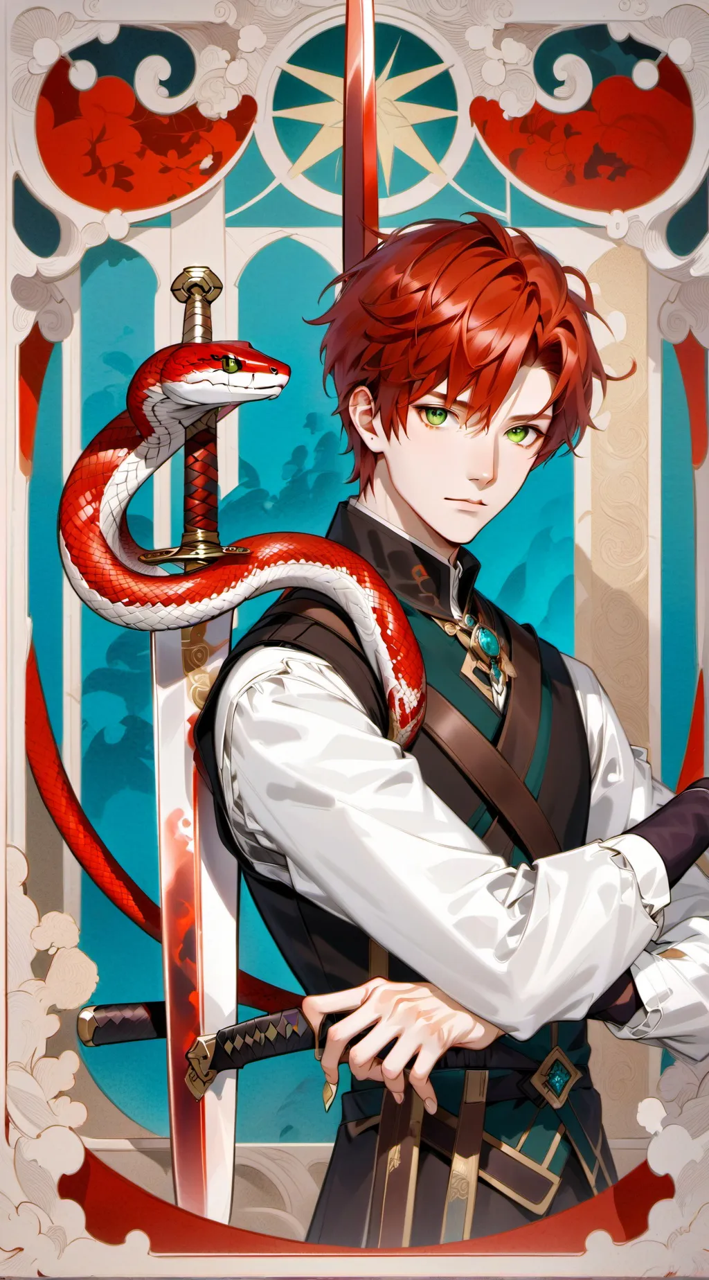 ai character: Stephen Davis background