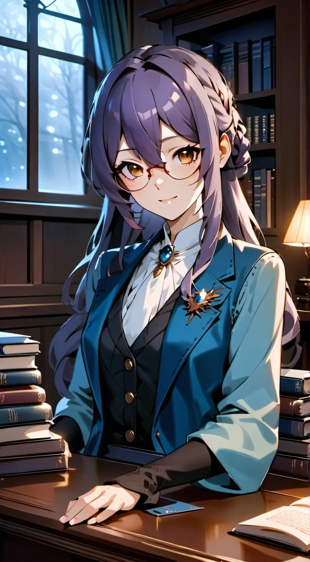 ai character: Aria background