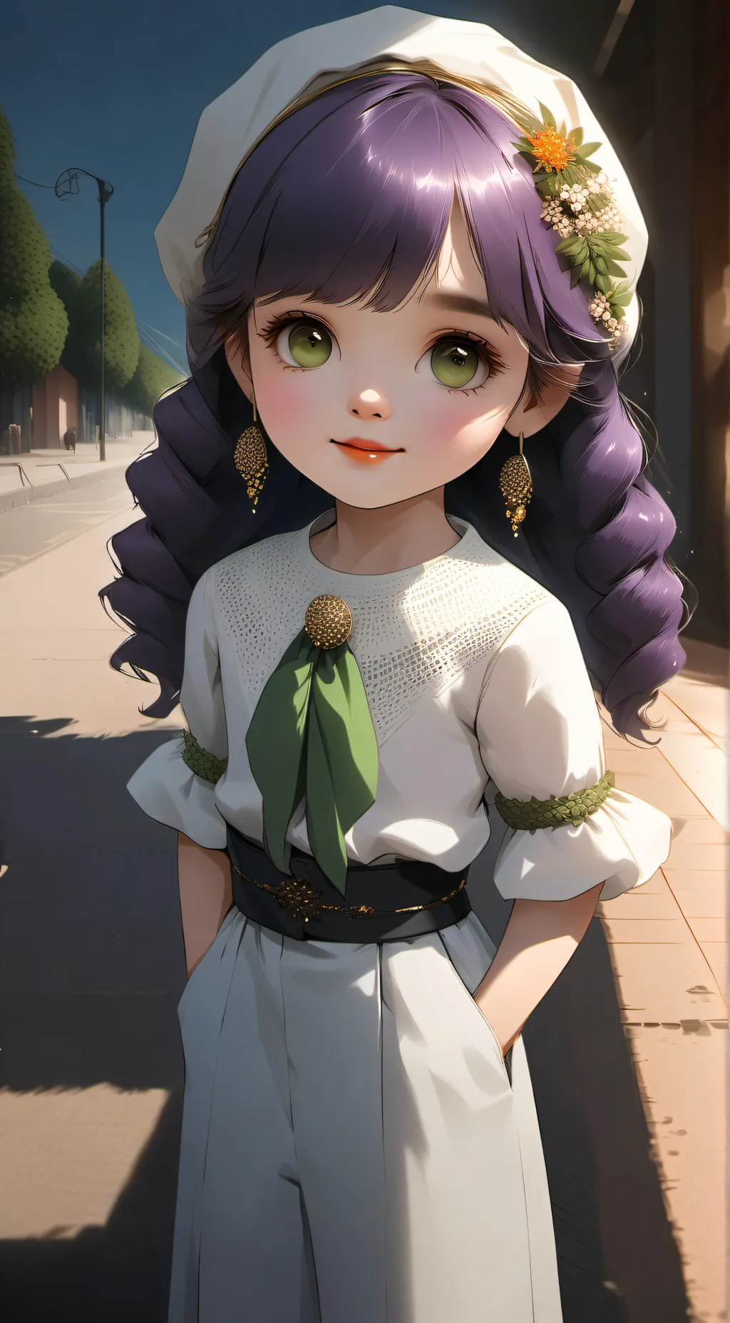 ai character: Roxy background