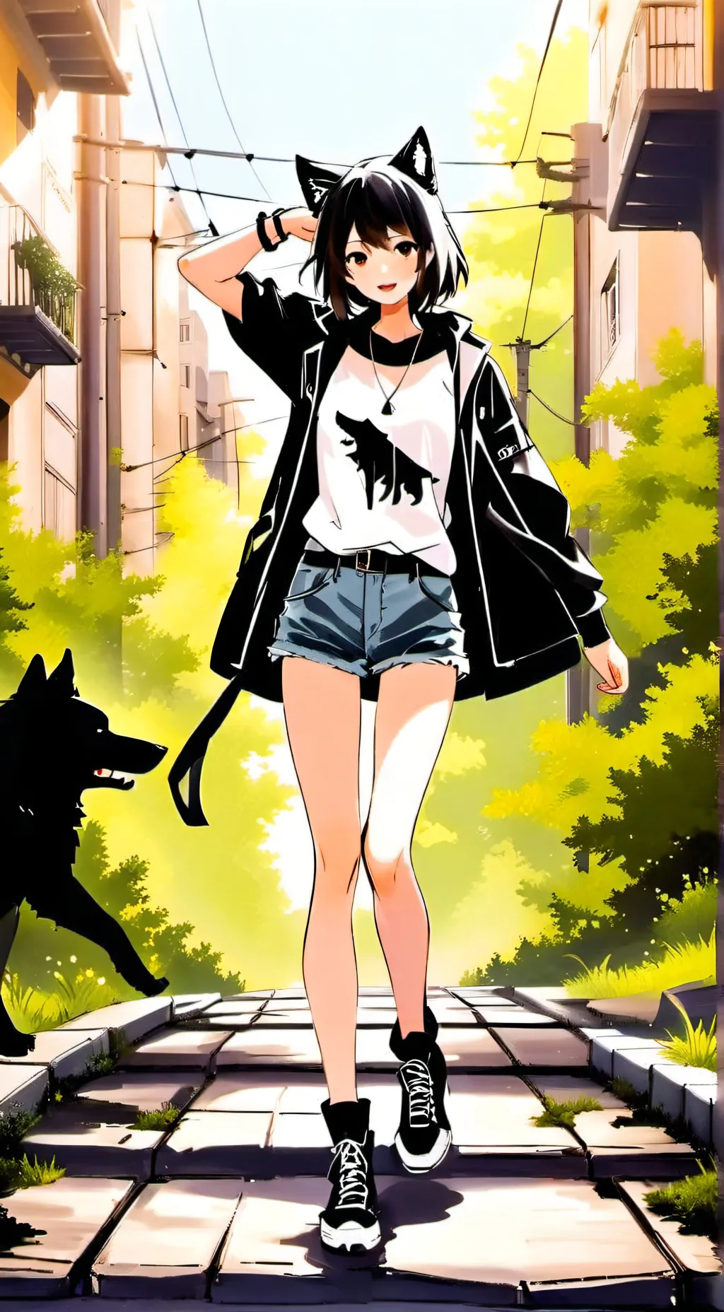 ai character: Lix jones background
